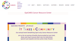 Desktop Screenshot of ojaicares.org