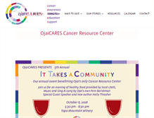 Tablet Screenshot of ojaicares.org